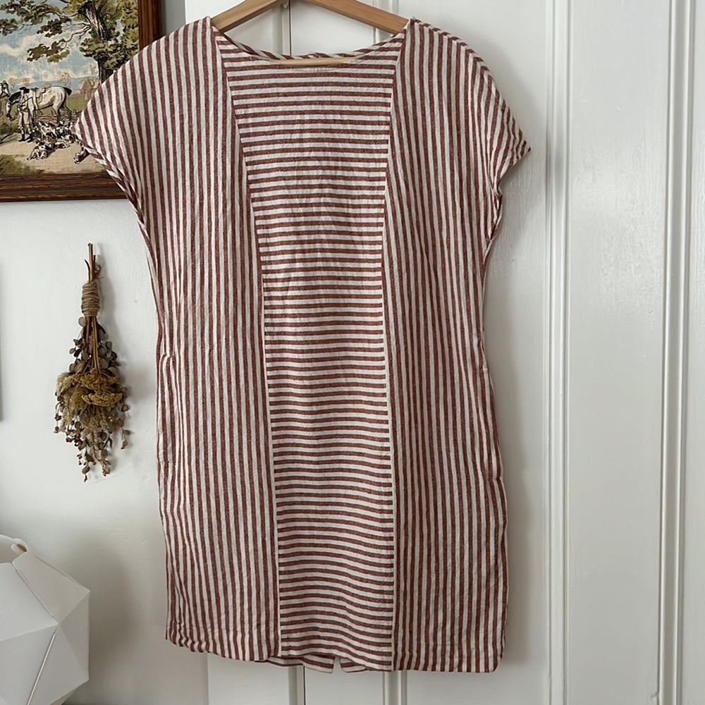 Madewell Linen-Blend Dress
